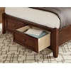 Vaughan Bassett Vaughan Bassett Queen Sleigh Storage Bed