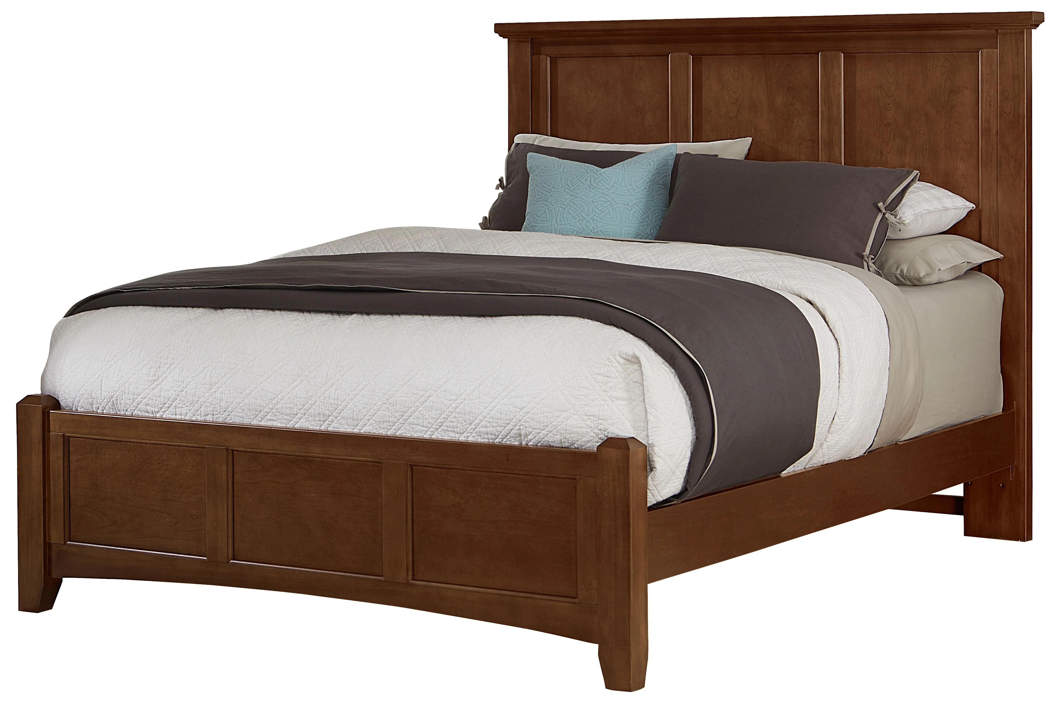 Vaughan Bassett Bonanza BB28558855922 Queen Mansion Bed with Low