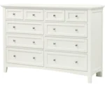 Vaughan Bassett Bonanza Triple Dresser & Landscape Mirror