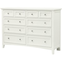 Casual Triple Dresser - 8 Drawers