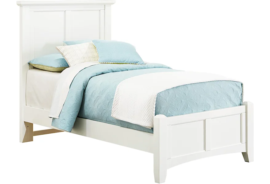 Bonanza Twin Mansion Bed by Vaughan Bassett at Gill Brothers Furniture & Mattress