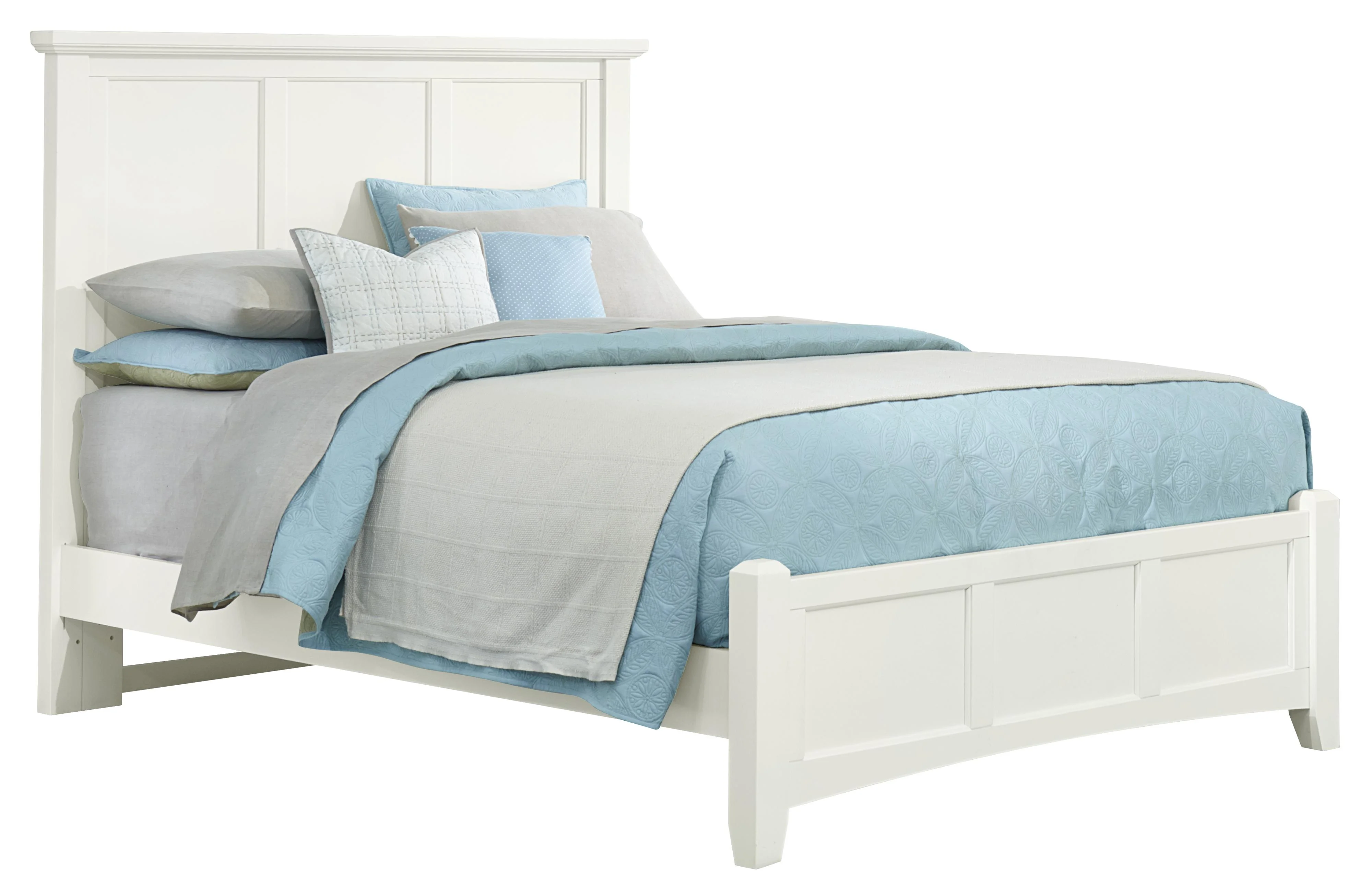 Vaughan Bassett Bonanza BB29552255911 Full Mansion Bed with Low