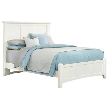 Queen Mansion Bed with Low Profile Footboard