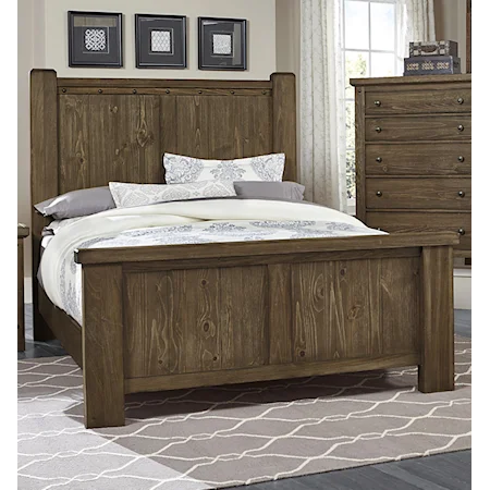 Rustic King Poster Bed