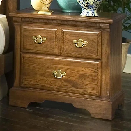 Bedside Nightstand with 2 Drawers