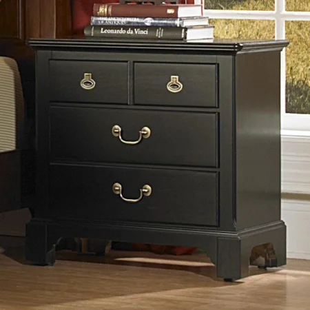 Night Stand with 3 Drawers