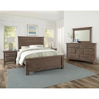 Transitional 5-Piece Queen Bedroom Group