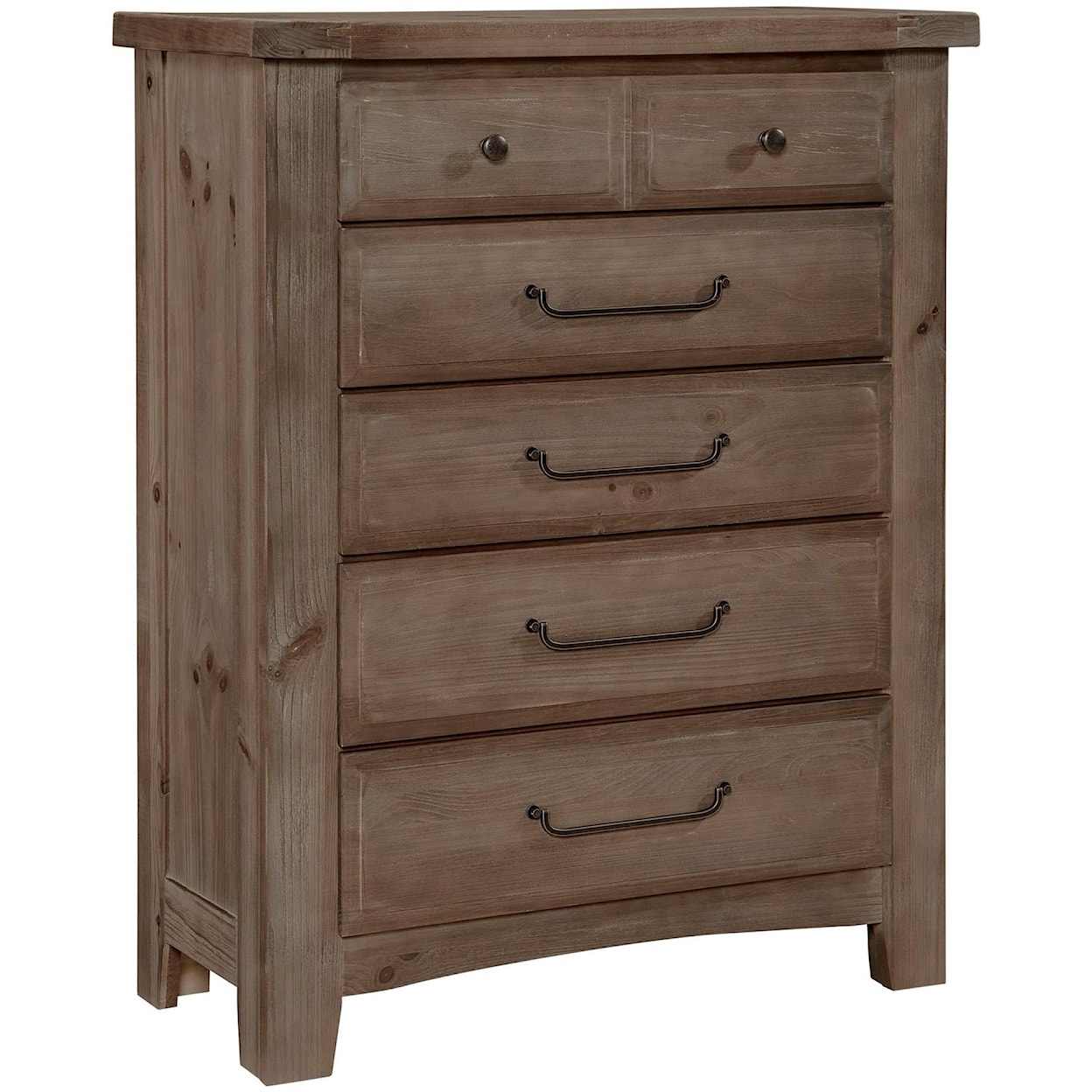 Vaughan-Bassett Sawmill 5-Drawer Chest