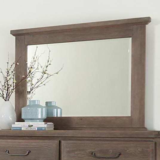 Vaughan Bassett Sawmill 692446 Transitional Dresser Mirror with