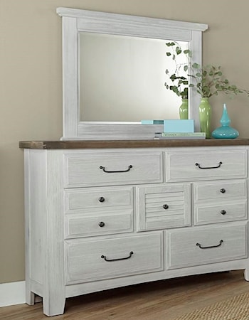 Dresser & Mirror Set