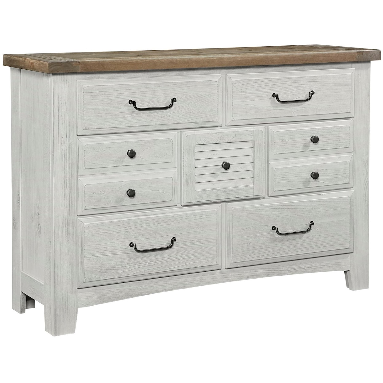 Vaughan Bassett Sawmill Dresser - 7 drawers