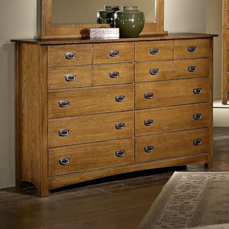 10-Drawer His & Hers Dresser