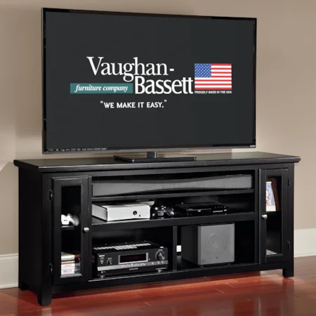 66" Sound Bar Media Center - Made in USA