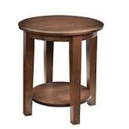 22" Round End Table