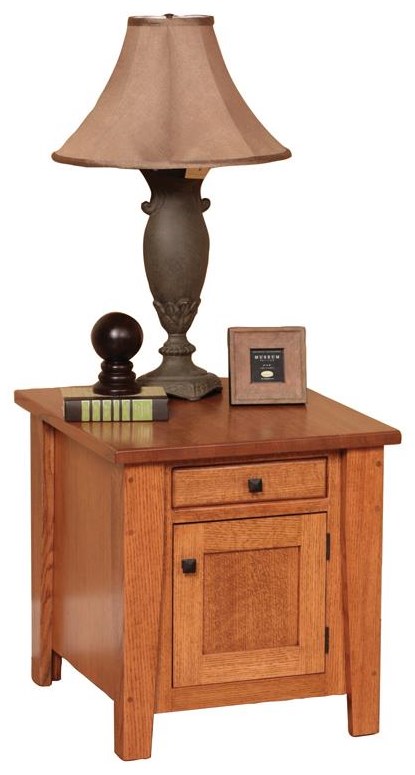 Hopewood Ashford Enclosed 185 001 D DR Enclosed End Table