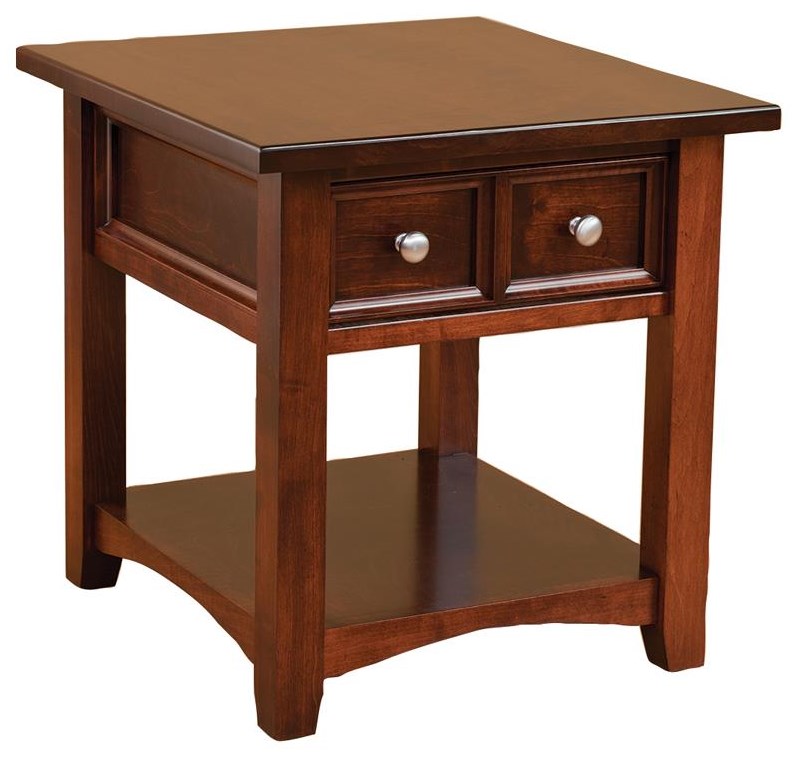 Open Garnet Hill End Table