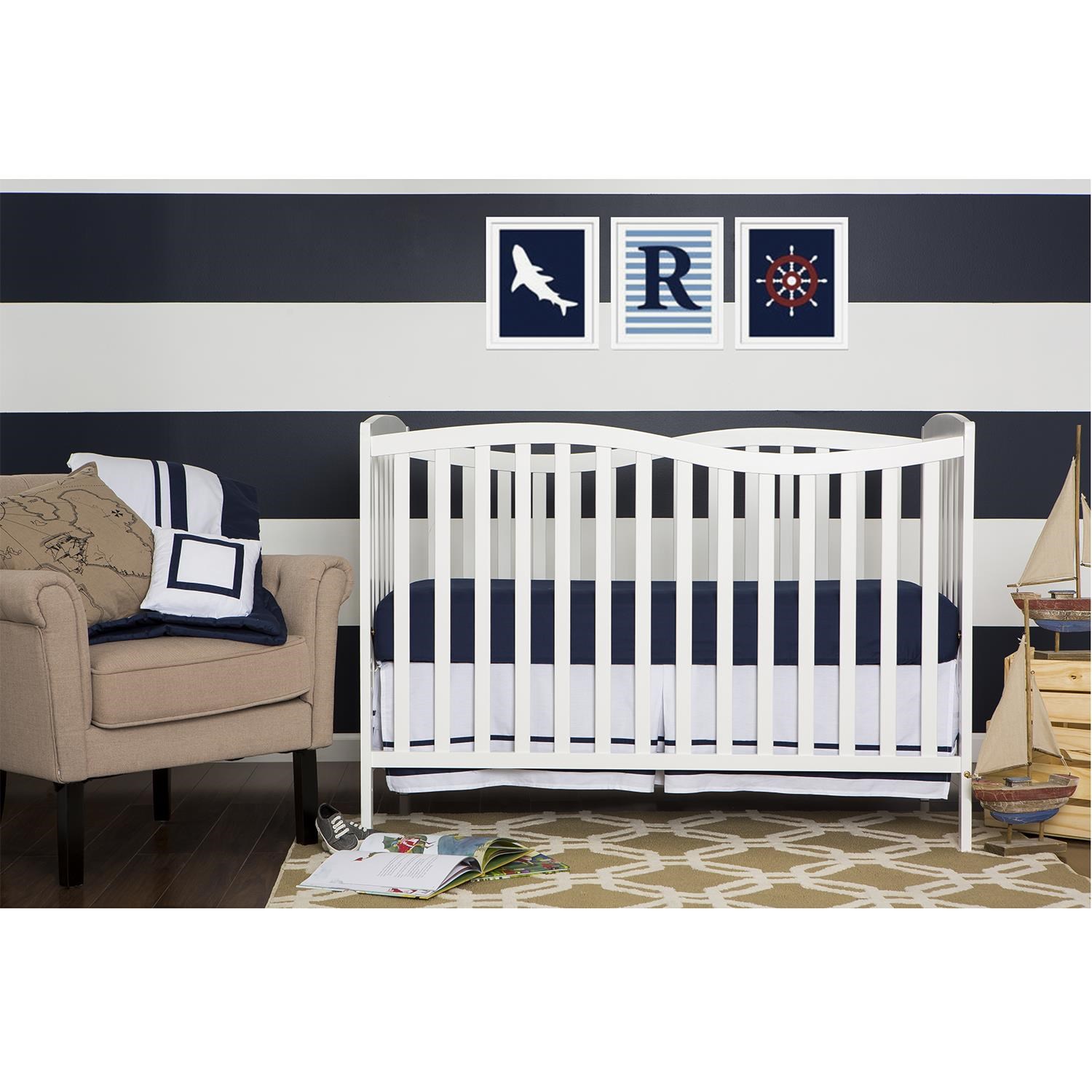 Wayside Furniture Dream On Me Crib DOM680W Dream On Me Crib Wayside