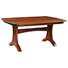 Weaver Woodcraft Custom Amish Dining Bridgeport Table