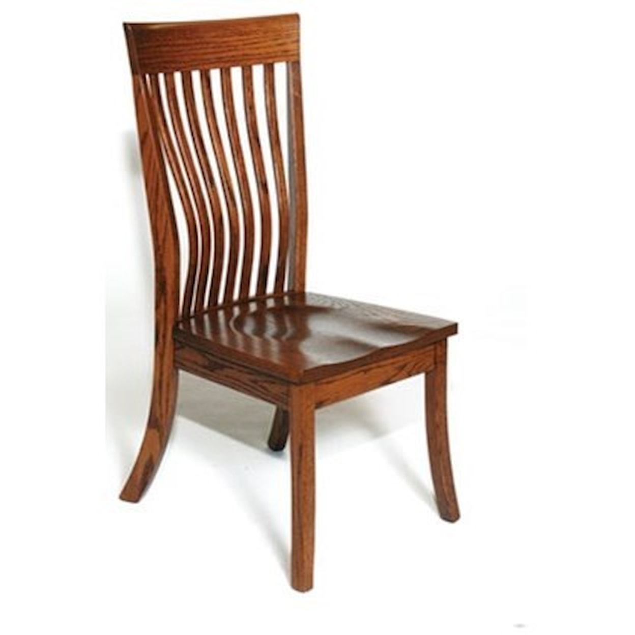 Weaver Woodcraft Custom Amish Dining Christy Side Chair