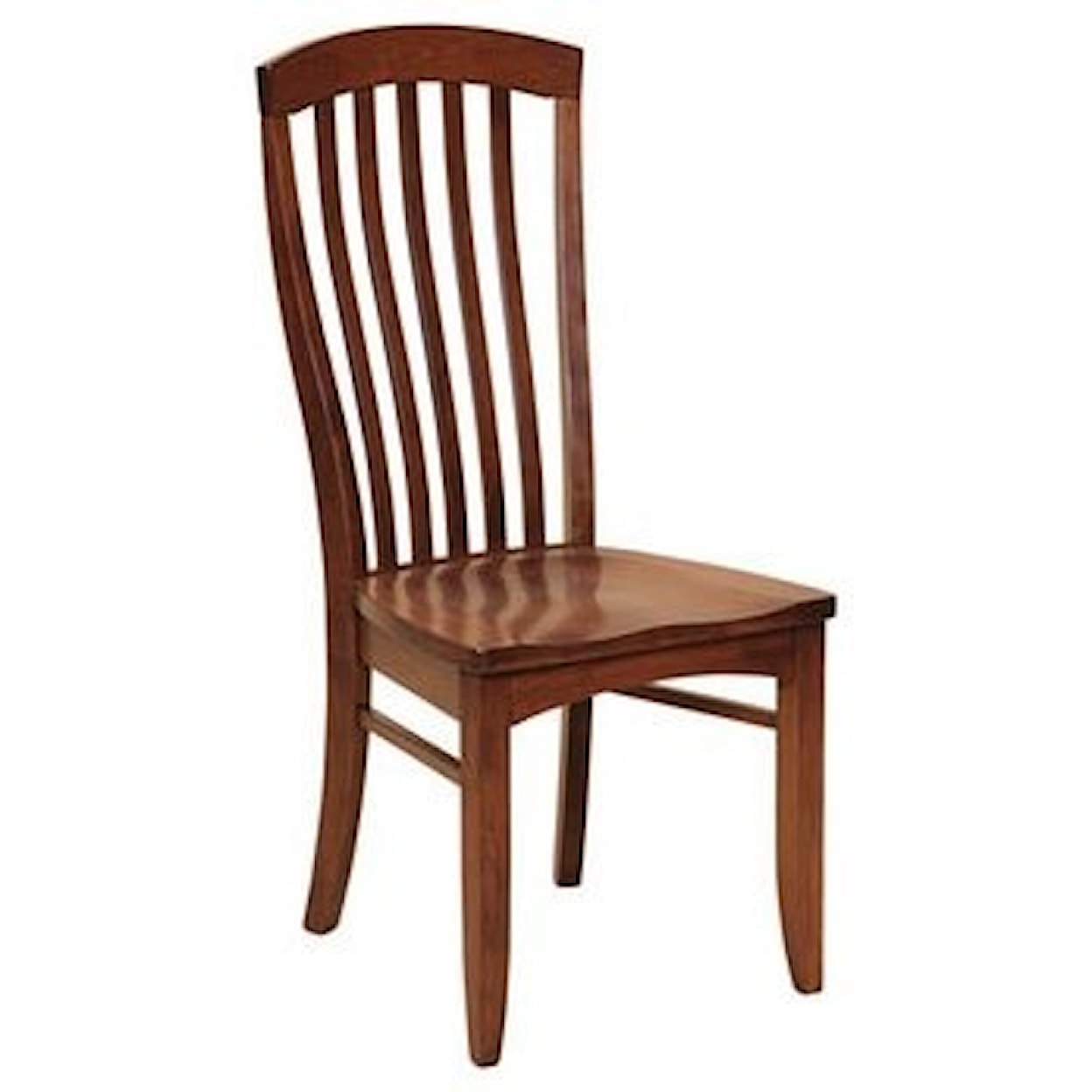 Weaver Woodcraft Custom Amish Dining Malibu Side Chair