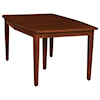 Weaver Woodcraft Custom Amish Dining Standard Leg Table