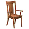 Weaver Woodcraft Williamsburg Customizable Dining Arm Chair