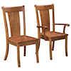 Weaver Woodcraft Williamsburg Customizable Dining Arm Chair