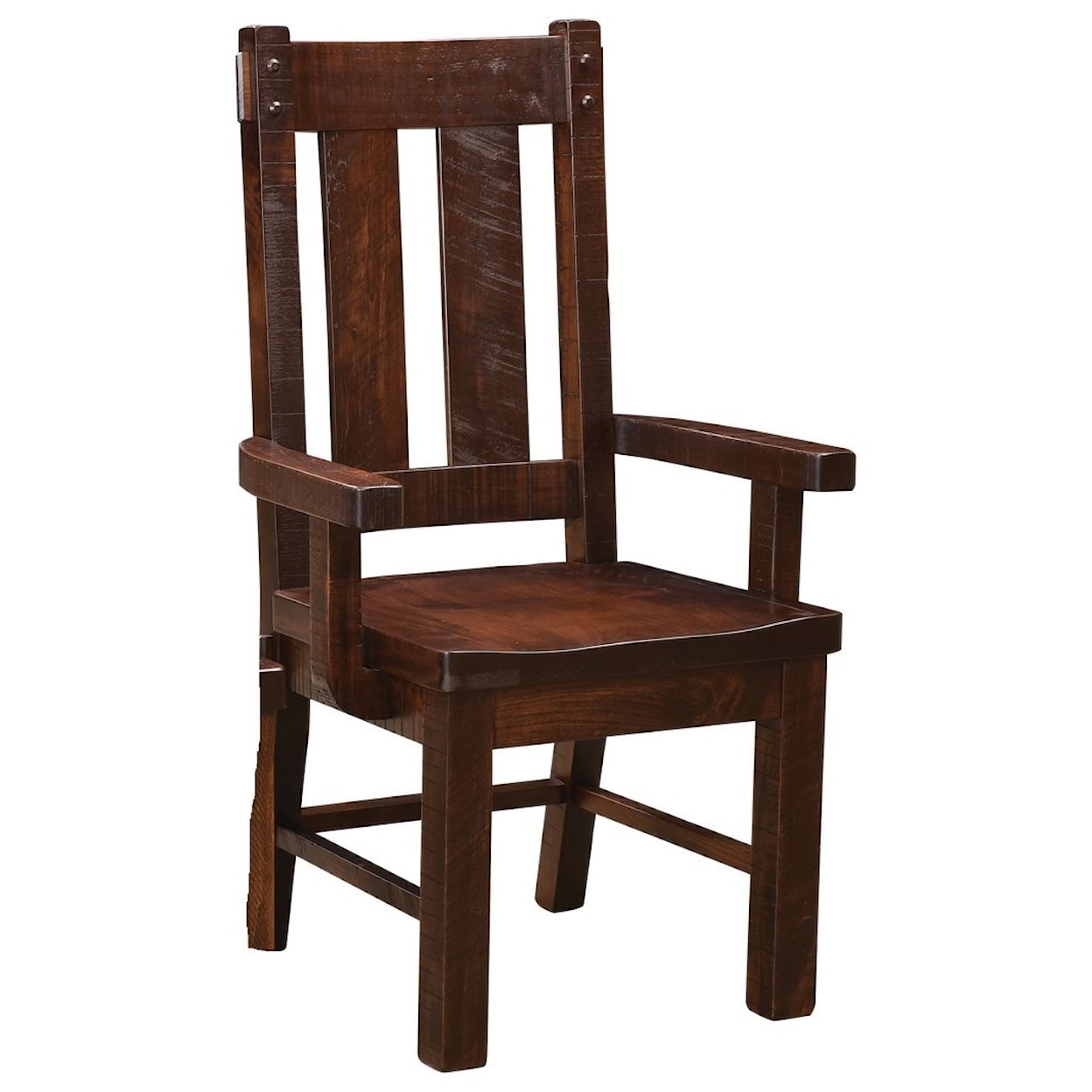 Weaver Woodcraft Williamsburg Customizable DIning Arm Chair