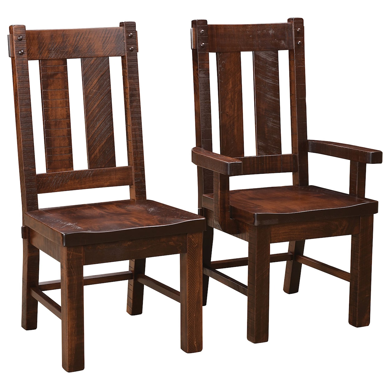 Weaver Woodcraft Williamsburg Customizable DIning Arm Chair
