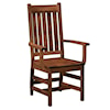 Weaver Woodcraft Williamsburg Customizable Dining Arm Chair