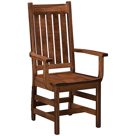 Customizable Dining Arm Chair