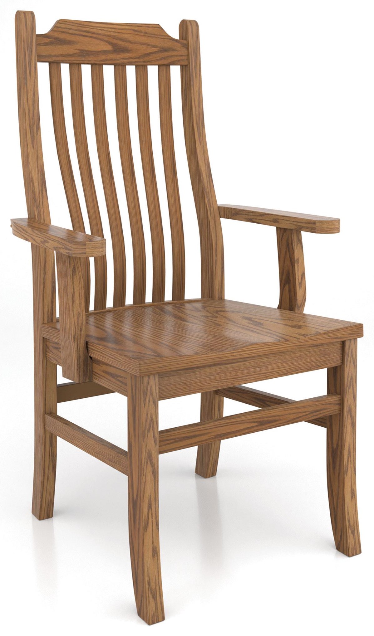むに Arm chair ① Wengerd Wood Products 46C 46C-AC Customizable Solid Wood Dining