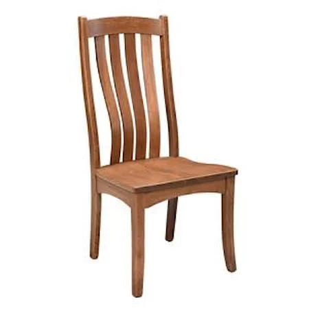 Customizable Solid Wood Dining Side Chair