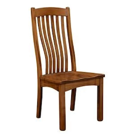 Customizable Solid Wood Dining Side Chair