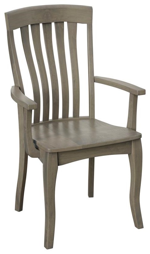 Tall wooden chairs with arms outlet