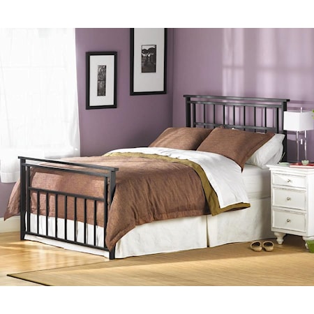 Twin Complete Aspen Headboard and Footboard Bed