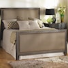 Wesley Allen Iron Beds Queen Avery Iron and Upholstered Bed