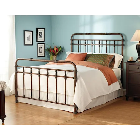 Queen Complete Laredo Headboard and Footboard Bed