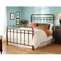 King Complete Laredo Headboard and Footboard Bed