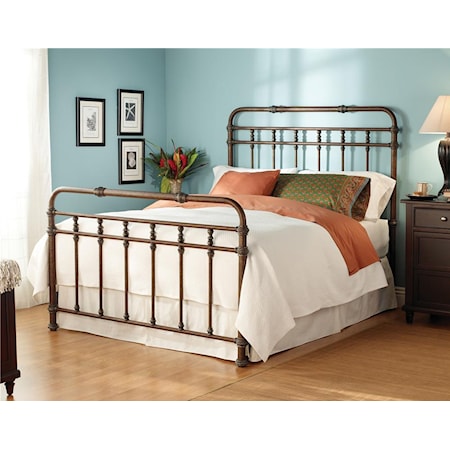 King Laredo Iron Bed