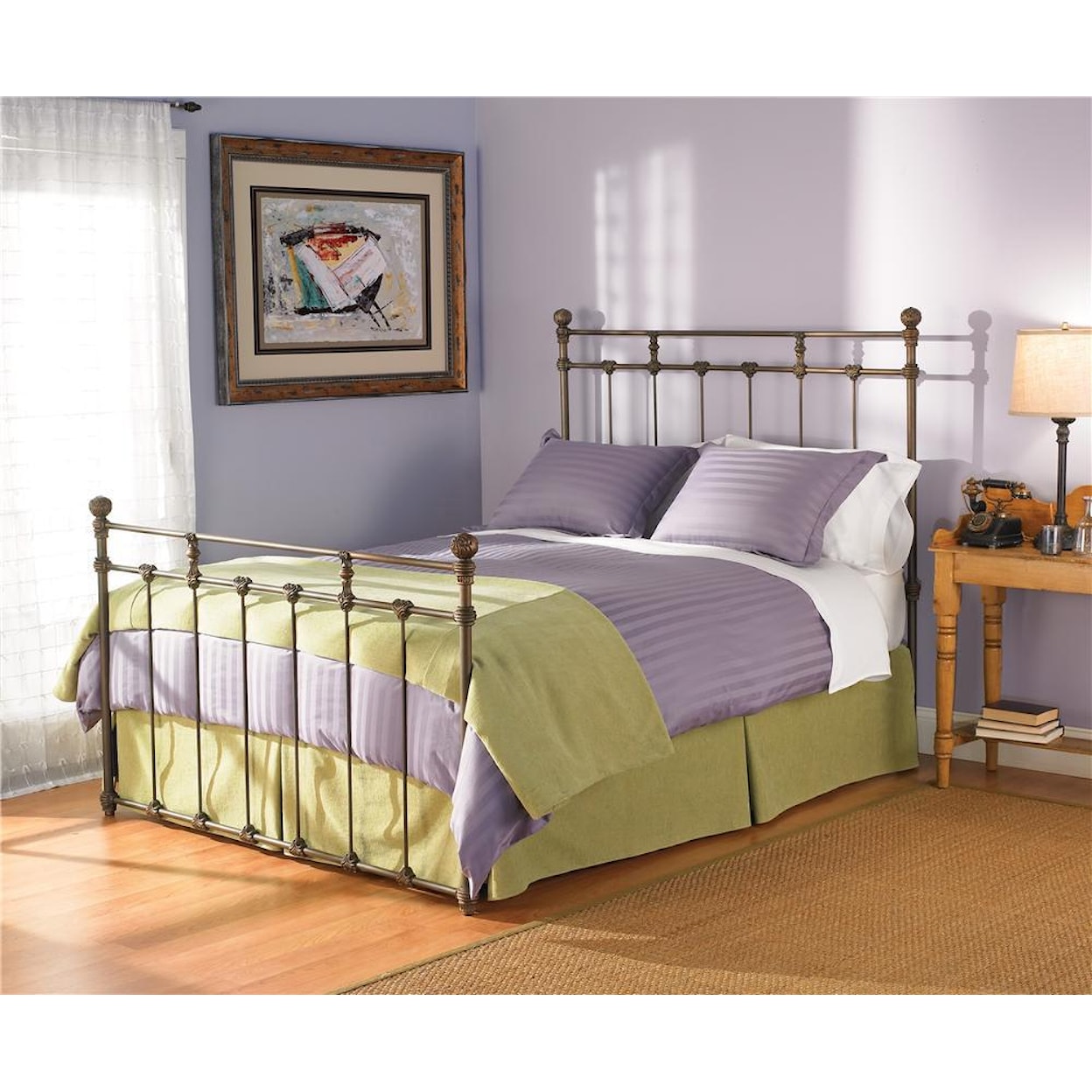 Wesley Allen Iron Beds Twin Sena Headboard