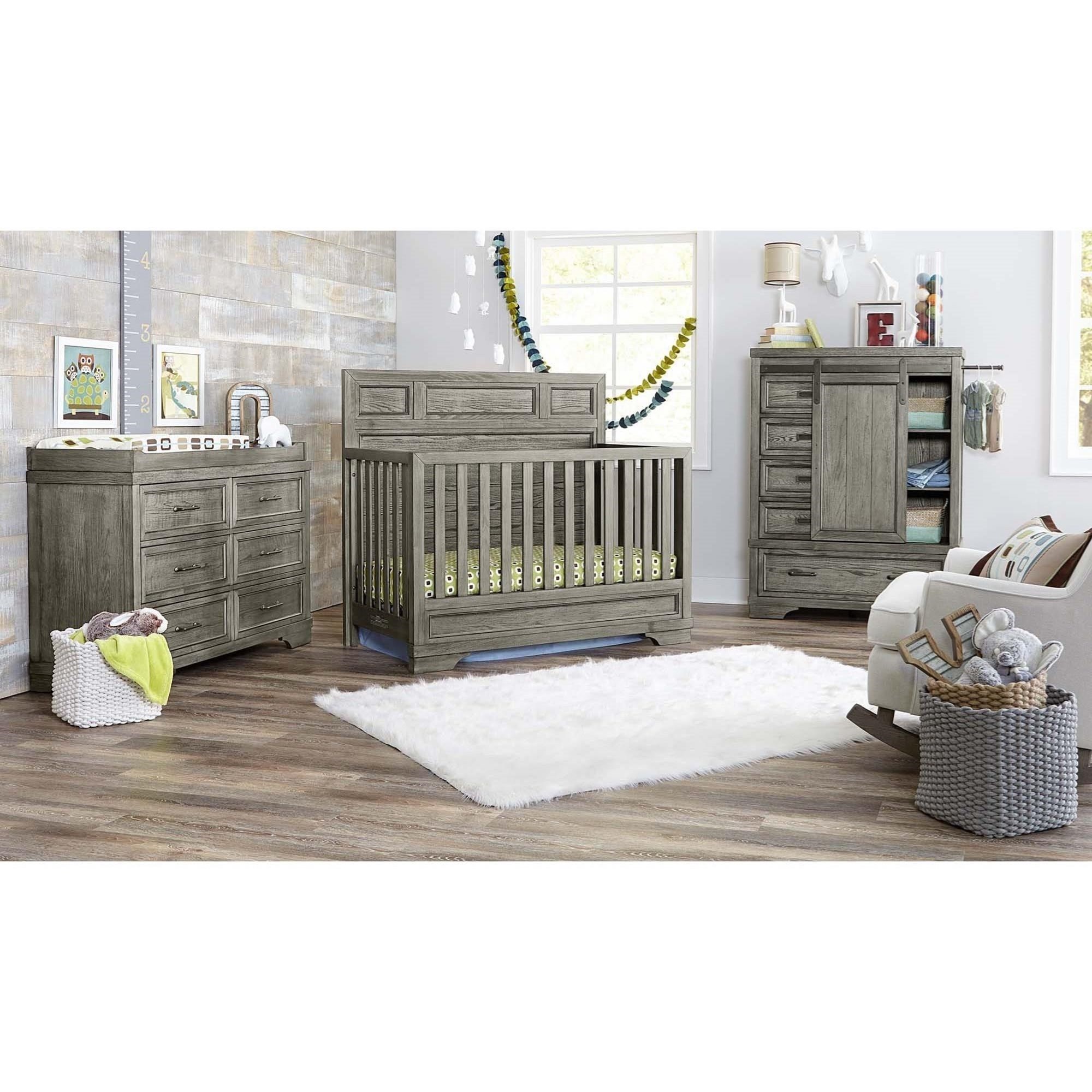 Westwood Design Foundry CONVERTIBLE BABY CRIB Darvin Furniture Bed Crib