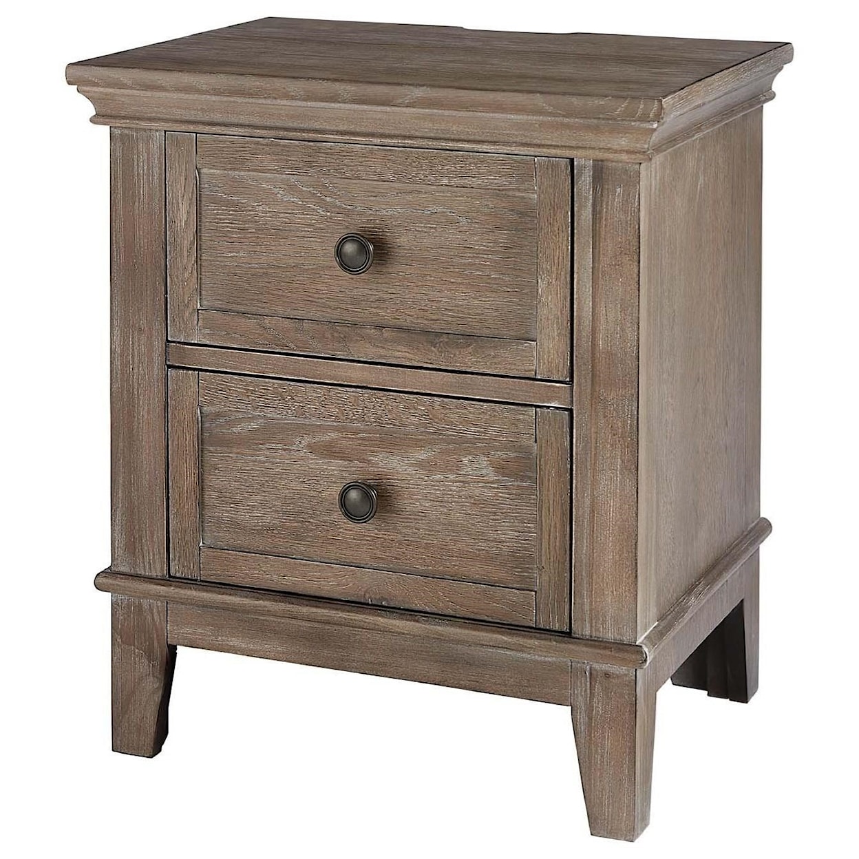 Westwood Design Leland Nightstand with Built-In Charging Station