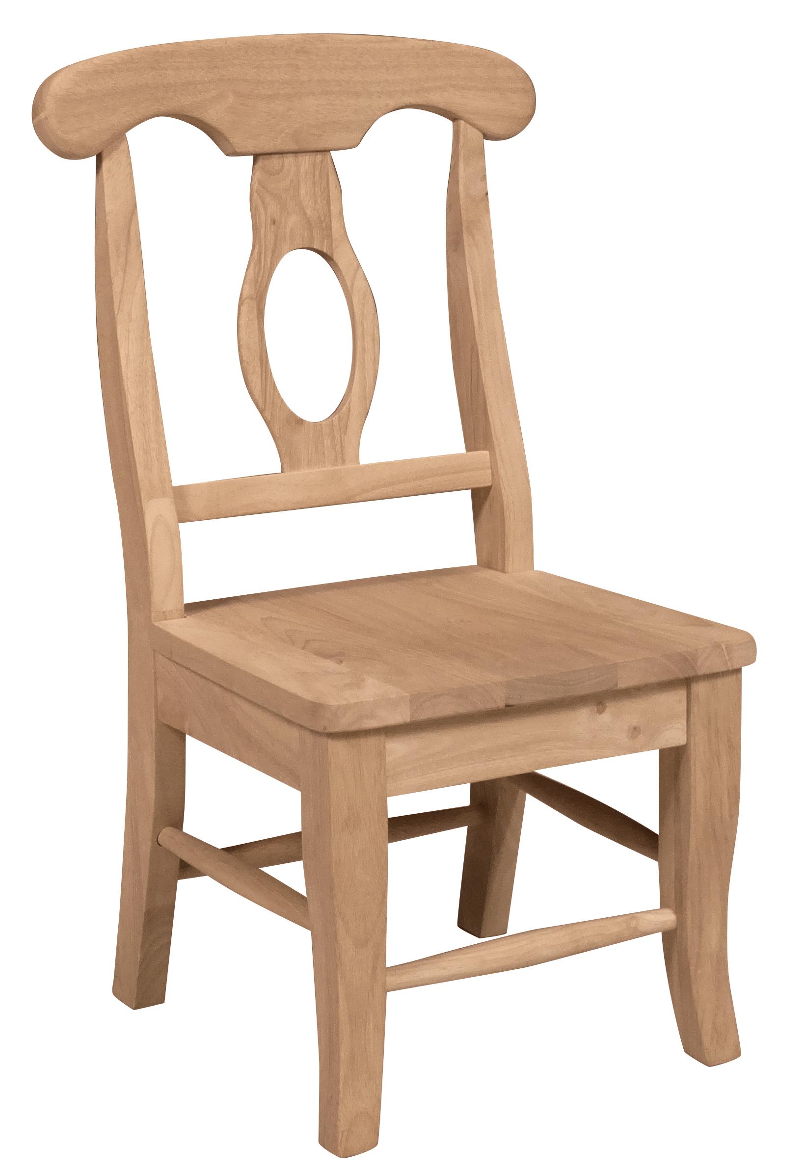 Whitewood Juvenile CC200B Child's Empire Chair with Splat Back Lindy