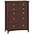 Whittier Wood McKenzie Chest with Six Drawers 