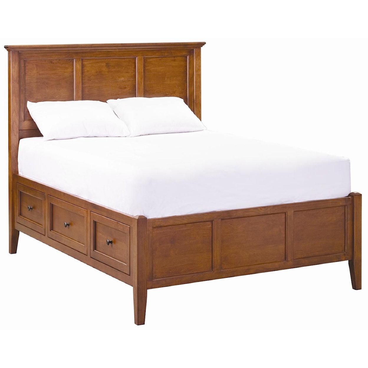 Whittier Wood   Full Storage Bed