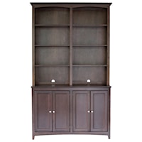 48" Cabinet and Hutch Office Storage