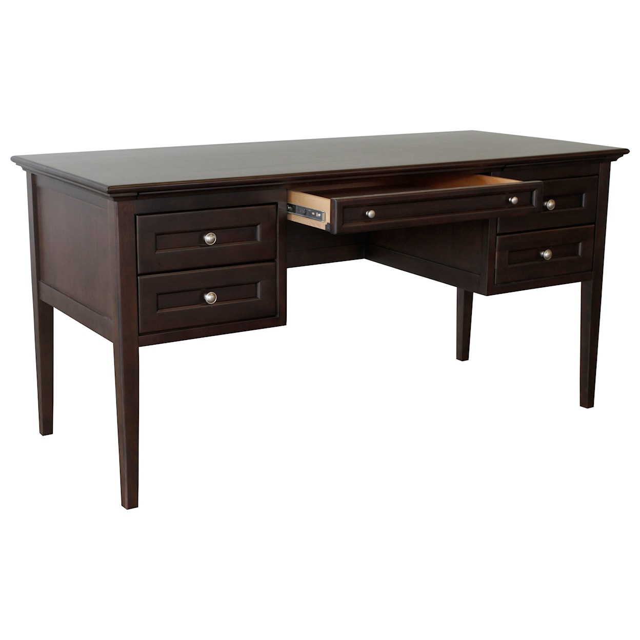 Whittier Wood    4-Drawer Desk