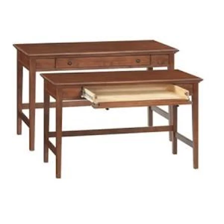 Writing Desk with Drop Front Drawer