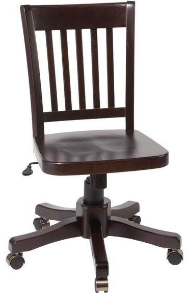 Cherry outlet desk chair